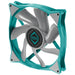 EAN 1230000071154 - Iceberg Thermal IceGALE Xtra Carcasa del ordenador Ventilador 14 cm Verde azulado 1 pieza(s) imagen 2