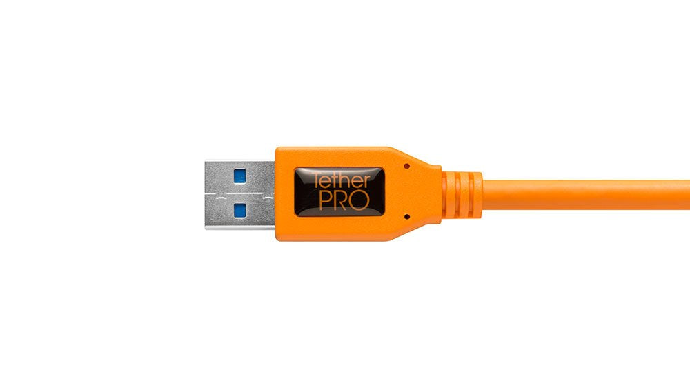 EAN 0818307010147 - Tether Tools CU5454 cable USB USB 3.2 Gen 1 (3.1 Gen 1) 4,6 m USB A Micro-USB B Naranja imagen 5