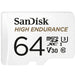 EAN 0619659173081 - SanDisk High Endurance 64 GB MicroSDXC UHS-I Clase 10 imagen 1