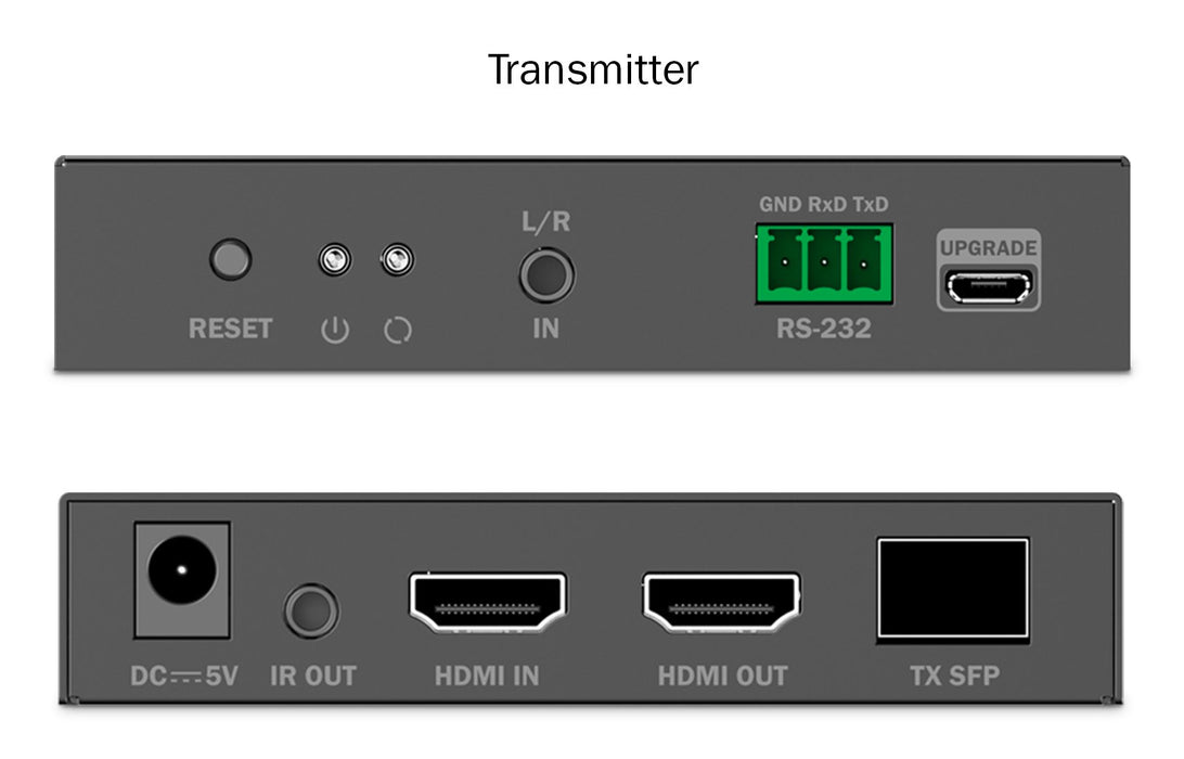 EAN 4016032501886 - Digitus DS-55350 extensor audio/video Transmisor y receptor Negro imagen 3