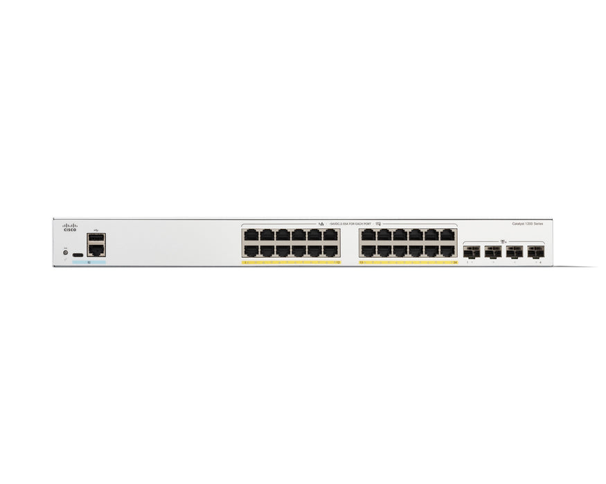 EAN 0889728521697 - Cisco C1200-24FP-4X switch Gestionado L2/L3 Gigabit Ethernet (10/100/1000) Blanco imagen 2