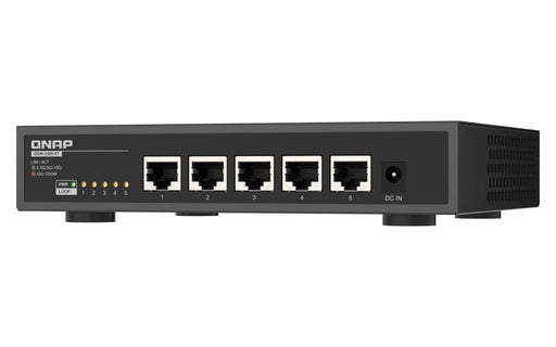 EAN 4711103085646 - QNAP QSW-3205-5T switch No administrado 10G Ethernet (100/1000/10000) Escritorio Negro imagen 2
