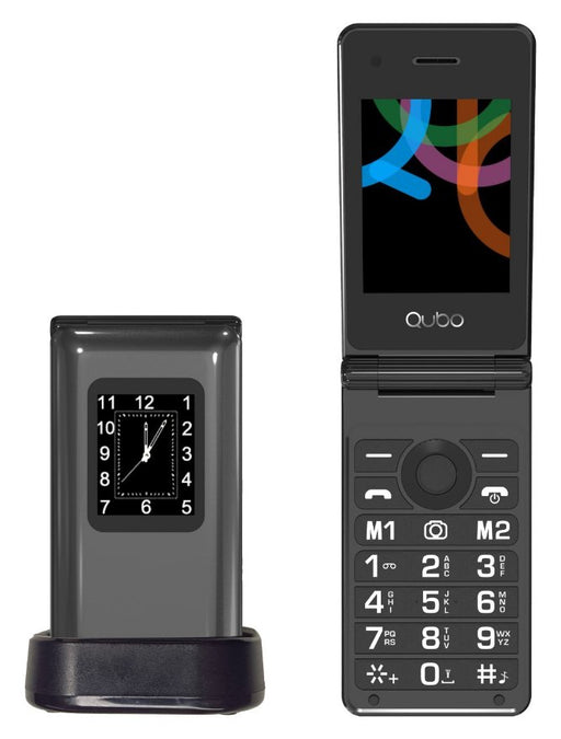 EAN 6944762700423 - Qubo X-28 7,11 cm (2.8") Negro Teléfono con cámara imagen 1