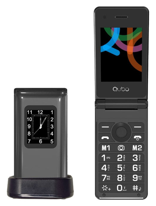 EAN 6944762700423 - Qubo X-28 7,11 cm (2.8") Negro Teléfono con cámara imagen 1