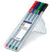 EAN 4007817334140 - Staedtler 334 SB4 Negro, Azul, Verde, Rojo 4 pieza(s) imagen 1
