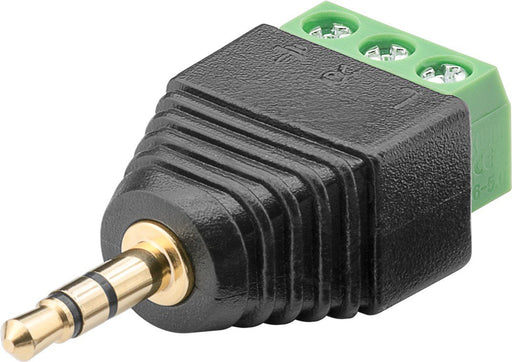 EAN 4040849767456 - Goobay 76745 cambiador de género para cable 3.5 mm 3-pin Negro imagen 1
