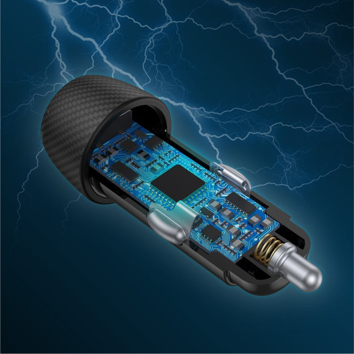 EAN 4894160047830 - UNITEK Powertrain Duo Smartphone, Tableta Negro Encendedor de cigarrillos Carga rápida Auto imagen 6