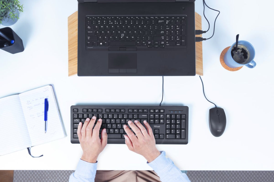 EAN 8713439239720 - Trust Primo teclado Ratón incluido Universal USB QWERTY Español Negro imagen 8