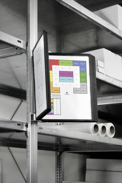 EAN 4005546981970 - Durable VARIO soporte para mostrar documentos Pared Retrato A4 imagen 3