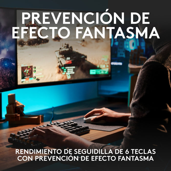 EAN 5099206098435 - Logitech G 920-010559 teclado Juego USB QWERTY Español Negro imagen 12