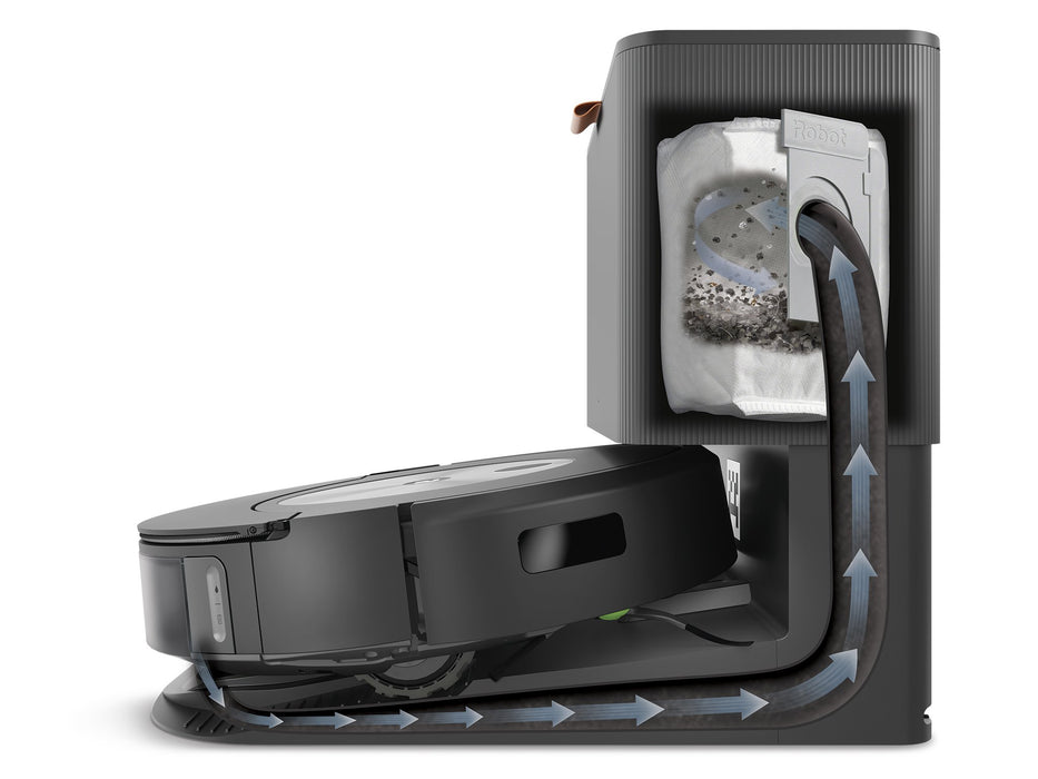 EAN 5060629989884 - iRobot Combo j7+ Bolsa para el polvo Negro, Acero inoxidable imagen 4