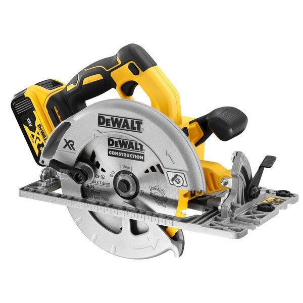 EAN 5035048729175 - DeWALT DCS572NT sierra circular portátil 18,4 cm Amarillo 5500 RPM imagen 1
