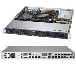EAN 0672042198900 - Supermicro CSE-813MFTQC-505CB carcasa de ordenador Estante Negro 500 W imagen 1