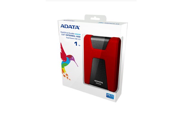 EAN 4713435799130 - ADATA DashDrive Durable HD650 disco duro externo 1 TB 2.5" USB 3.2 Gen 1 (3.1 Gen 1) Rojo imagen 2