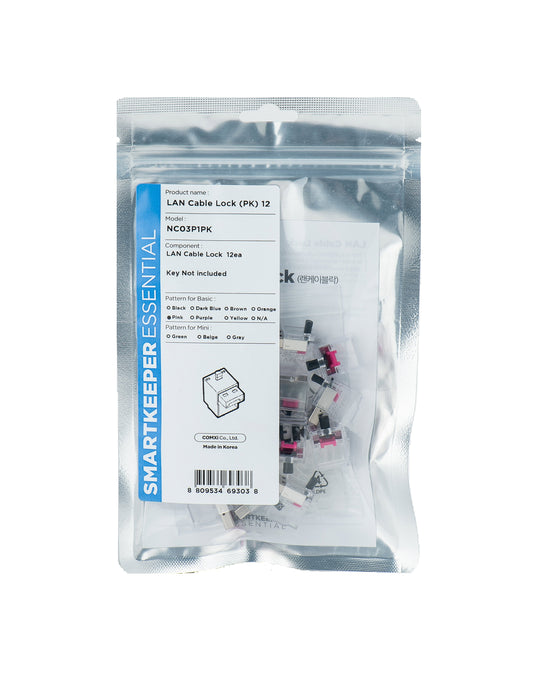 EAN 8809534693038 - Smartkeeper NC03P1PK bloqueador de puerto RJ-45 Rosa 1 pieza(s) imagen 1