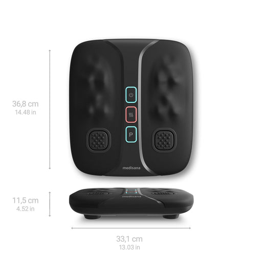 EAN 4015588884009 - Medisana LM 100 masajeador Pie, Piernas Negro imagen 2