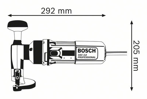 EAN 3165140415033 - Bosch 0 601 506 103 tijeras de podar y recortadora de chapa eléctrica 2400 spm 500 W imagen 2