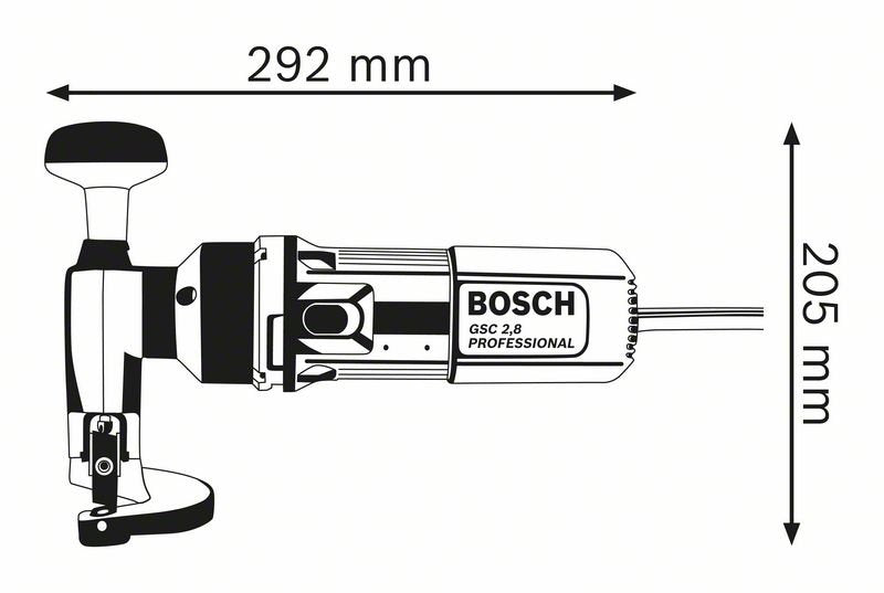 EAN 3165140415033 - Bosch 0 601 506 103 tijeras de podar y recortadora de chapa eléctrica 2400 spm 500 W imagen 2