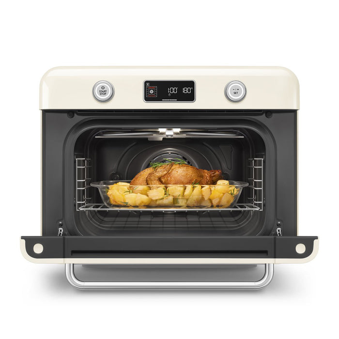 EAN 8017709329570 - Smeg COF01CREU horno de vapor Crema de color Botones, Giratorio imagen 9