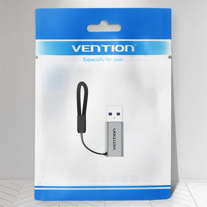 EAN 6922794749108 - Vention CDPH0 cambiador de género para cable USB A USB C Gris imagen 2