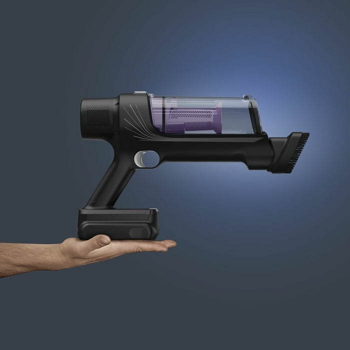 EAN 3221616113398 - Rowenta RH6A31 Aspiradora escoba 2 en 1 Batería Secar Sin bolsa 140 W Negro, Púrpura imagen 7