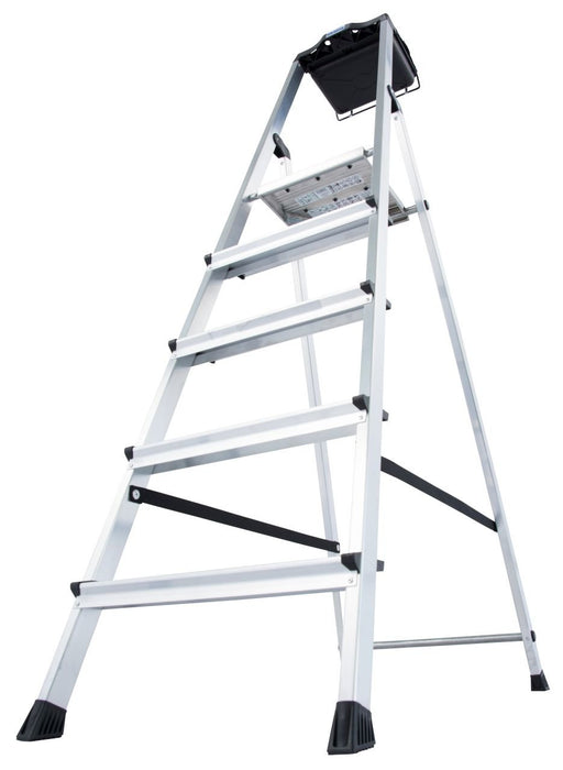 EAN 4009199126535 - Krause 126535 escalera Escalera seccional Aluminio, Negro imagen 3