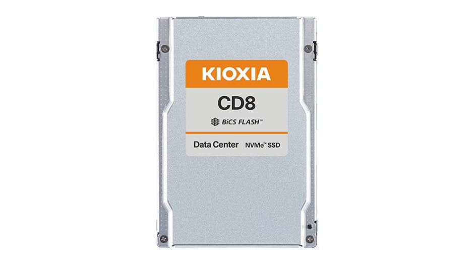 EAN 4582563857476 - Kioxia CD8-V 3,2 TB 2.5" PCI Express 4.0 NVMe BiCS FLASH TLC imagen 1