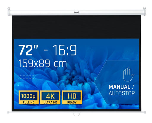 EAN 8435364319673 - iggual PSIMS159 pantalla de proyección 182,9 cm (72") 16:9 imagen 1
