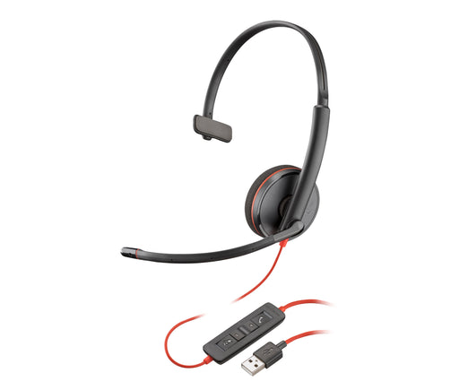 EAN 0197497211146 - Poly Blackwire 3210 Monaural USB-A Headset Alámbrico Diadema Oficina/Centro de llamadas USB tipo A Negro imagen 1