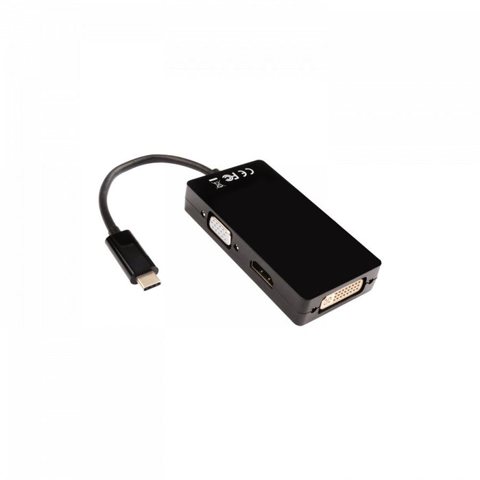 EAN 0662919108798 - V7 V7UC-VGADVIHDMI-BLK Adaptador gráfico USB 3840 x 2160 Pixeles Negro imagen 3