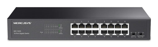 EAN 6957939002343 - Mercusys MS116GS switch Gigabit Ethernet (10/100/1000) Negro imagen 1