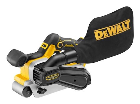 EAN 5035048793848 - DeWALT DCW220NT-XJ lijadora portátil Lijadora de banda Negro, Amarillo imagen 4