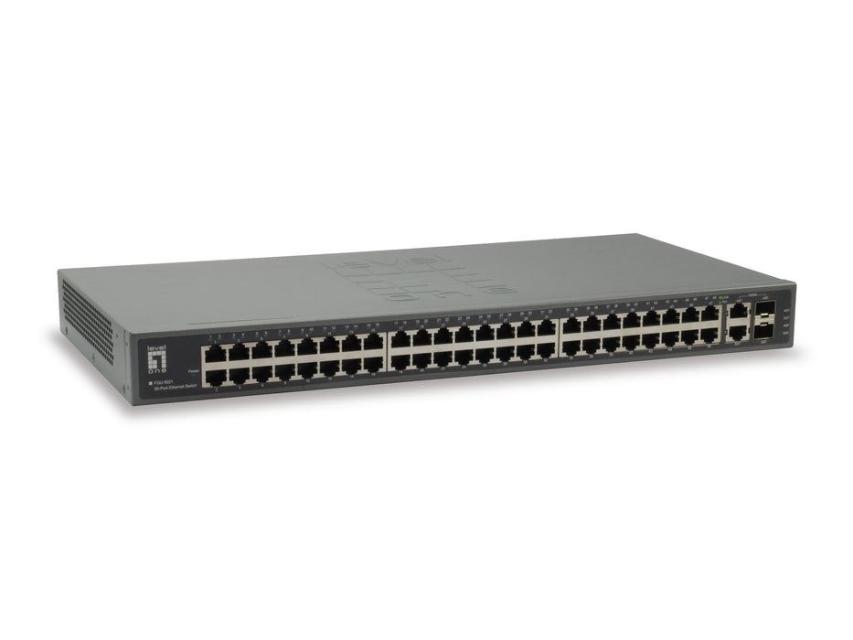 EAN 4015867198407 - LevelOne FGU-5021 switch Fast Ethernet (10/100) Gris imagen 1