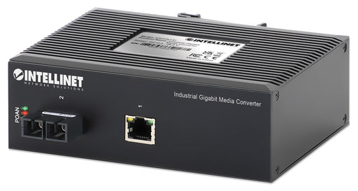 EAN 0766623508346 - Intellinet 508346 convertidor de medio 1000 Mbit/s 1310 nm Monomodo Negro imagen 1