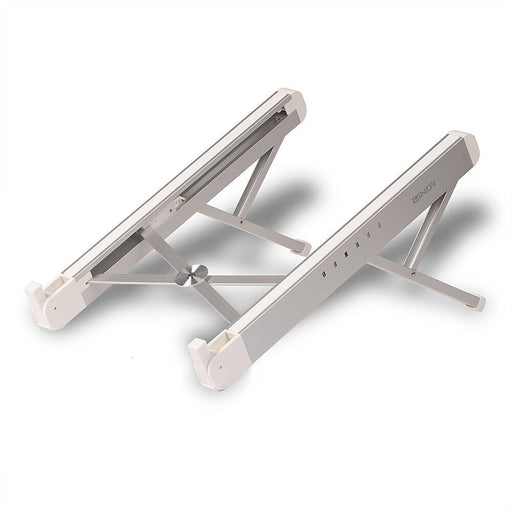 EAN 4002888209168 - Lindy 20916 soporte para ordenador portátil Plata, Blanco 39,6 cm (15.6") imagen 1