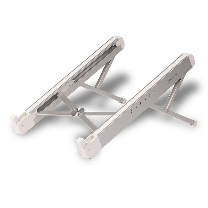 EAN 4002888209168 - Lindy 20916 soporte para ordenador portátil Plata, Blanco 39,6 cm (15.6") imagen 1