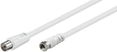 EAN 4040849118296 - Goobay 11829 cable coaxial 3C-2V 1,5 m Tipo F Blanco imagen 2