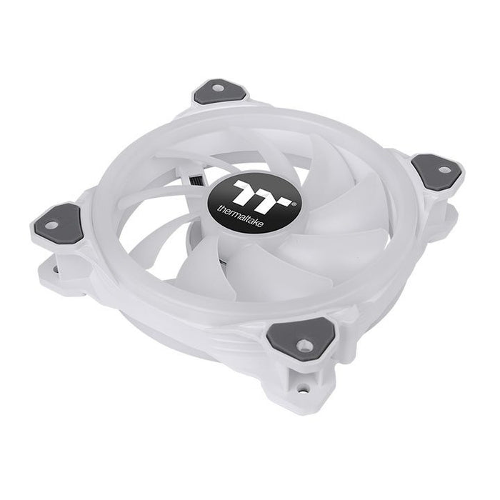 EAN 4713227528405 - Thermaltake Riing Trio 12 RGB Radiator Fan White TT Premium Edition Universal Ventilador 12 cm Blanco 3 p imagen 2