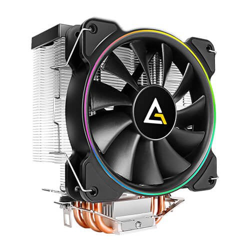 EAN 0761345740074 - Antec A400 RGB Procesador Enfriador 12 cm Negro, Cobre, Metálico imagen 1