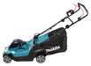 EAN 197050000668 - Makita LM004GZ cortadora de césped Cortacésped manual Batería Negro, Azul imagen 2