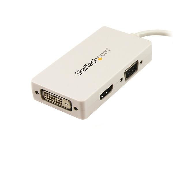 EAN 0065030857093 - StarTech.com MDP2VGDVHDW adaptador de cable de vídeo 0,15 m DVI-D + VGA (D-Sub) + HDMI imagen 2