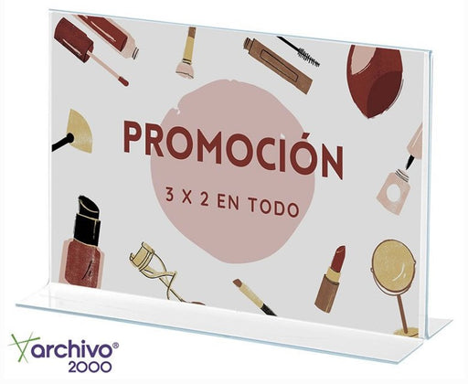 EAN 8429368133298 - Archivo 2000 11204 CS TP expositor para presentaciones Independiente Transparente imagen 2