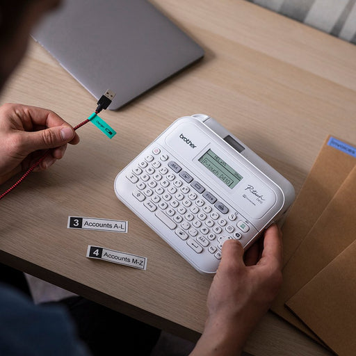 EAN 4977766823562 - Brother PT-D410VP impresora de etiquetas ZINK (Zero-Ink) 180 x 180 DPI Alámbrico TZe QWERTY imagen 2