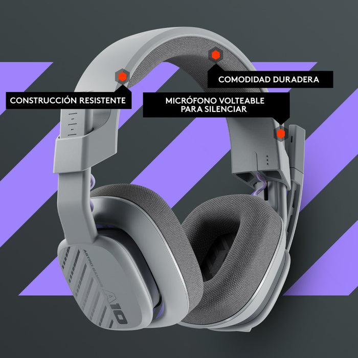EAN 5099206101524 - ASTRO Gaming A10 Auriculares Alámbrico Diadema Juego Gris imagen 13