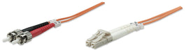 EAN 0766623471305 - Intellinet 1m LC/ST Cable de fibra óptica e InfiniBand Naranja imagen 1