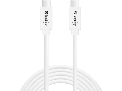 EAN 5705730136542 - Sandberg 136-54 cable USB USB 3.2 Gen 2 (3.1 Gen 2) 2 m USB C Blanco imagen 1