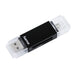EAN 4047443405531 - Hama Basic lector de tarjeta USB 2.0/Micro-USB Negro imagen 1