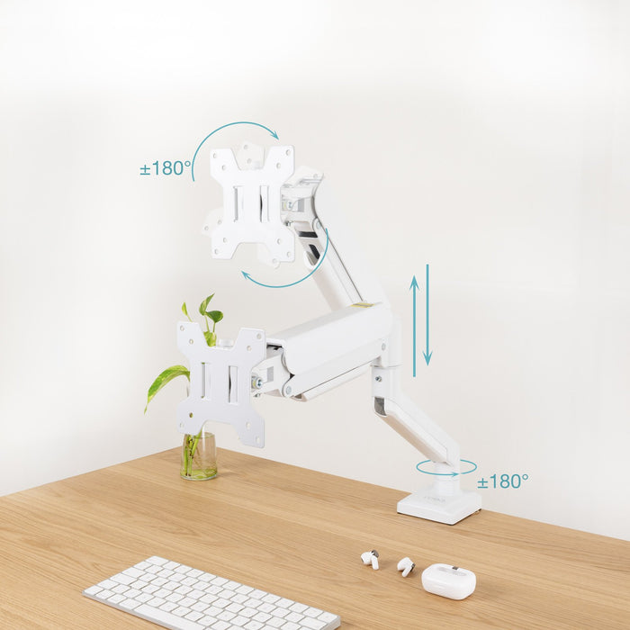 EAN 8433281016446 - TooQ DB1334TNR-W soporte para monitor 86,4 cm (34") Escritorio Blanco imagen 4