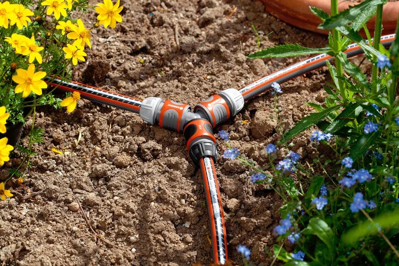 EAN 4078500010443 - Gardena 18287-20 accesorio para manguera Acoplamiento de manguera Gris, Naranja 1 pieza(s) imagen 3