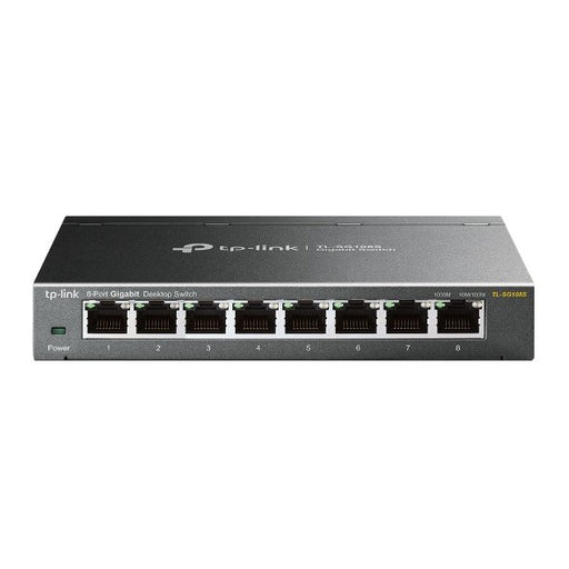 EAN 6935364083526 - TP-Link Omada TL-SG108S switch No administrado Gigabit Ethernet (10/100/1000) Negro imagen 2